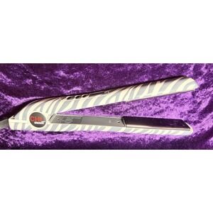 CHI Smart Flat Iron Grey Zebra Digital Titanium Hairstyling